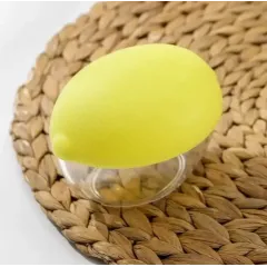 Контейнер для хранения лимона Альтернатива, пластик, 12×8,5×8,5 см, желтый (631763)