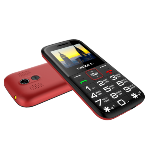 Сотовый телефон TEXET TM-B418 красный