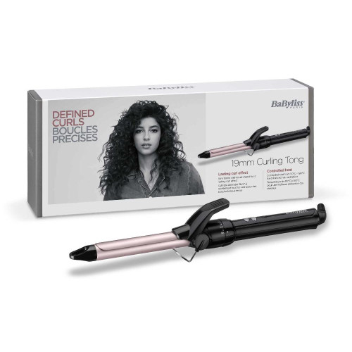 Щипцы BABYLISS C319E, чёрные (2462355) (19 мм)