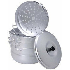 Мантоварка КАЛИТВА 180635, 26 см, алюм. 6,0л., 3 сетки (108844)