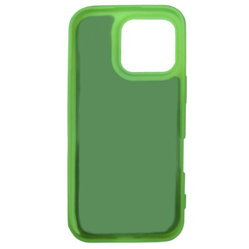 Бампер Apple IPhone 16 Pro ZIBELINO Soft Case салатовый