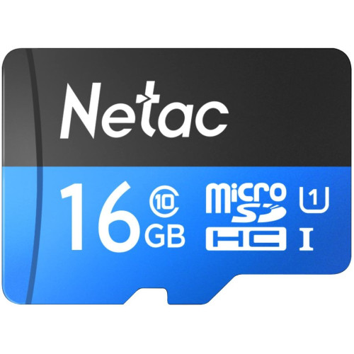 Карта micro-SD 16 GB Netac NT02P500STN-016G-S P500 Class10