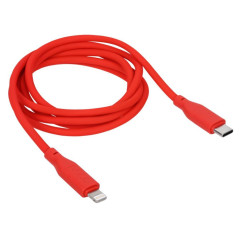 Кабель USB 3.0 Type C - 8pin 1.2м TFN TFN-C-SIL-CL1M-RD красный