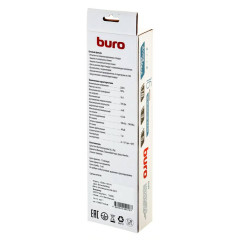 Фильтр сетевой Buro 600SH-16-5-W 5м (6 розеток) белый