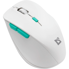 Клавиатура + Мышь Defender Cerrato C-978 RU белый/голубой (*5)