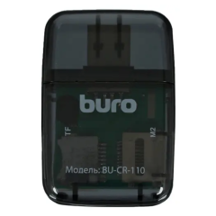 Карт-ридер Buro BU-CR-110 черный
