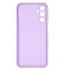 Бампер Samsung Galaxy A24 4G (A245) ZIBELINO Soft Matte сиреневыйс микрофиброй