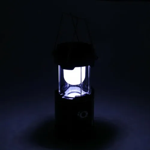 Фонарь МАСТЕР К  аккумуляторный, 1800 мАч, 7 LED, солнечная батарея, черный (1268444)