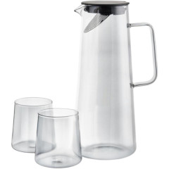 Кувшин стекло ELEY ELJUG8917G, 1,8 л (набор 3 пр.)