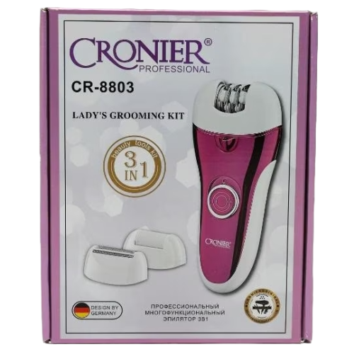 Эпилятор CRONIER CR-8803, розовый