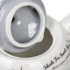 Чайник заварочный, 950 мл, доломит Daniks, Прованс, серый (419427)