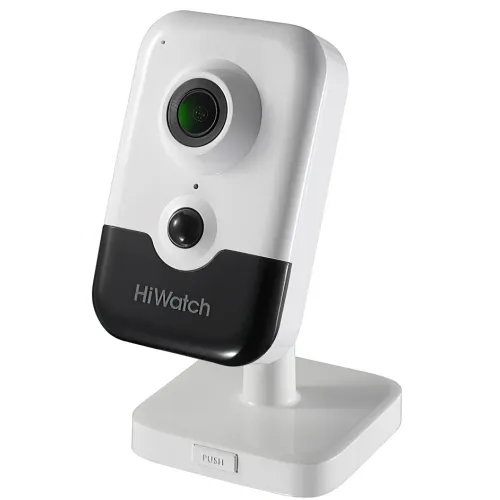 В/н камера IP 2МП Hikvision HiWatch DS-I214(B) 4-4мм цветная корп.:белый/черный