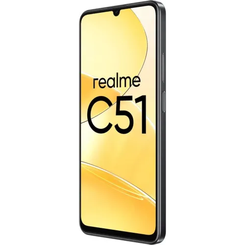 Сотовый телефон REALME C51 4/128Gb черный