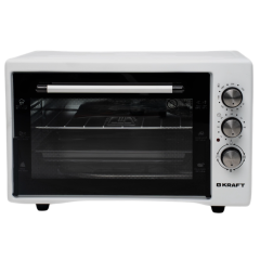 Электропечь KRAFT KF-MO 3801 W белый