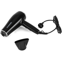 Фен STARWIND SHD 7080 черный/серебристый