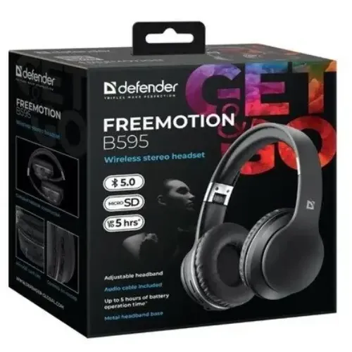 Гарнитура Bluetooth DEFENDER B595 черные