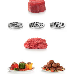 Мясорубка Bosch MFW66020, белая/серая