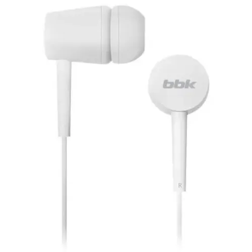 Наушники BBK EP-1002S белый