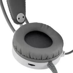 Гарнитура Oklick HS-L300G белый 2.2м