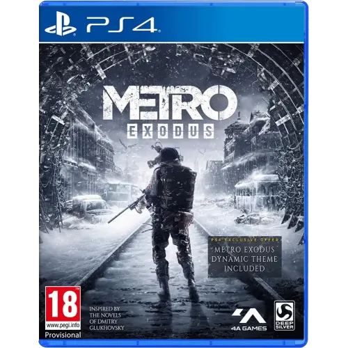 Игра PS4 Метро: Исход.(Metro Exodus) (Русская версия)