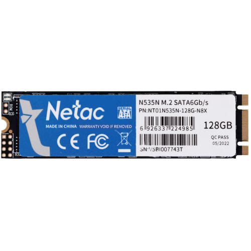 SSD M.2 128Gb NETAC NT01N535N-128G-N8X N535N
