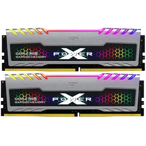 Память DDR4 32768Mb 3200MHz Silicon Power XPOWER Turbine RGb C18 DIMM (KIT of 2)