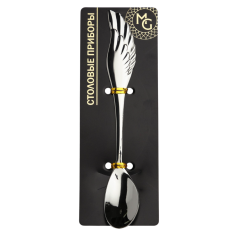 Ложка чайная, Magistro Wings, сувенирная, нерж., 1 шт.(7362492)