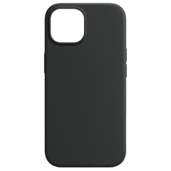 Бампер Apple iPhone 15 SILICONE COVER Soft-touch черный