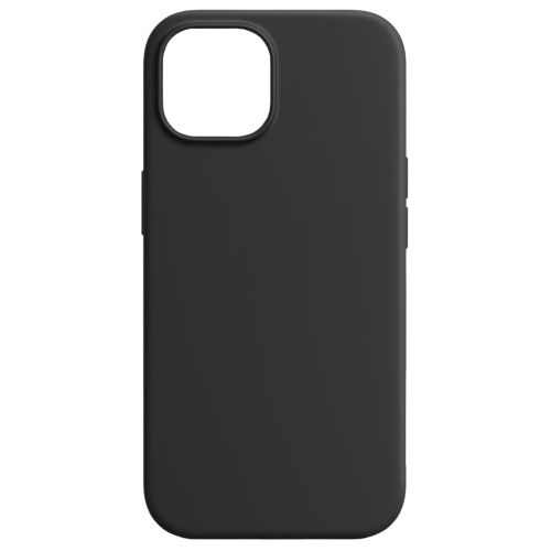 Бампер Apple iPhone 15 SILICONE COVER Soft-touch черный