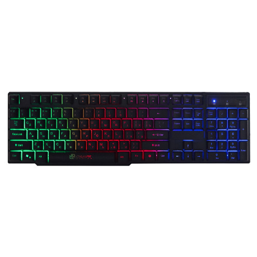 Клавиатура Oklick 780G SLAYER черный USB LED