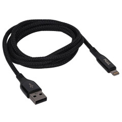 Кабель USB 3.0 A вилка - 8pin 1,2 м TFN-C-BLZ -AL1M-BK черный