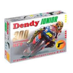 Игровая консоль DENDY Junior [300 игр] + световой пистолет