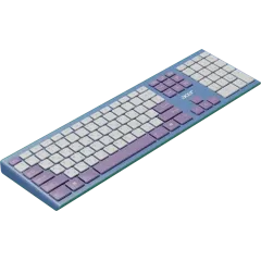 Клавиатура + Мышь Acer OCC200 фиолетовый/зеленый 