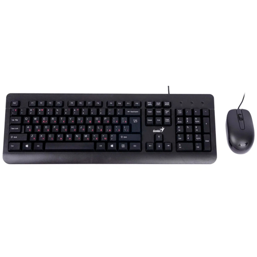 Клавиатура + Мышь Genius KM-160 черный 