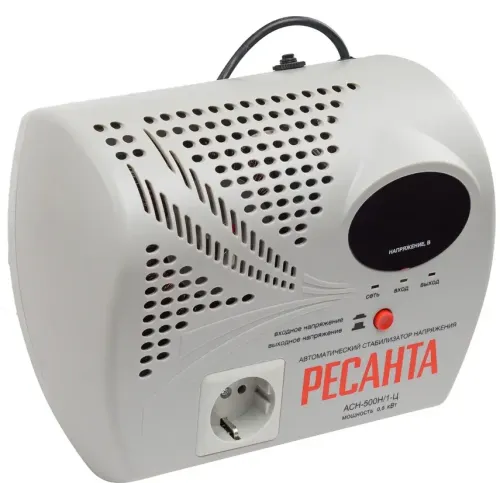 Стабилизатор РЕСАНТА АСН-500 Н/1-Ц (63/6/9) (*13)