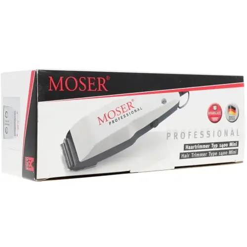 Машинка для стрижки MOSER 1400 Mini белый