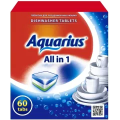 Таблетки для ПММ Aquarius All in 1 60 шт