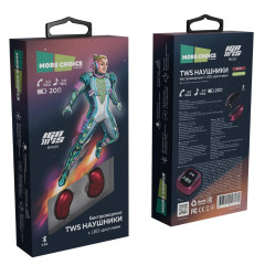 Гарнитура Bluetooth More choice BW22S Red