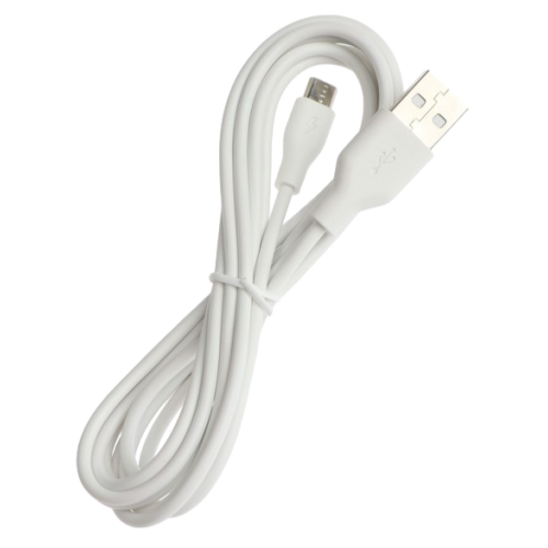 Кабель USB 2.0 A вилка - microUSB 2 м EXPLOYD EX-K-487 белый