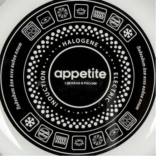 Кастрюля APPETITE Botany, эмаль, индукция, 4 л (1SD205S)(459408) (*7)