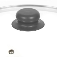 Крышка для посуды DANIKS, Д4124С, серый, 24 см