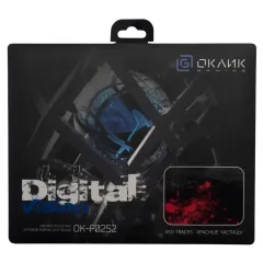 Коврик для мыши Оклик OK-F0252 Мини рисунок/черный 