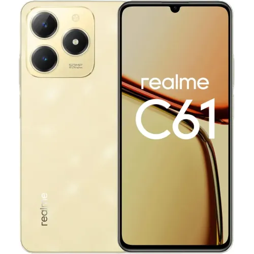 Сотовый телефон REALME C61 8/128Gb Gold