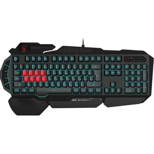 Клавиатура A4Tech Bloody B318 LED черный