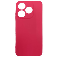 Бампер Tecno Spark 10/10C ZIBELINO Soft Matte фуксия защита камеры