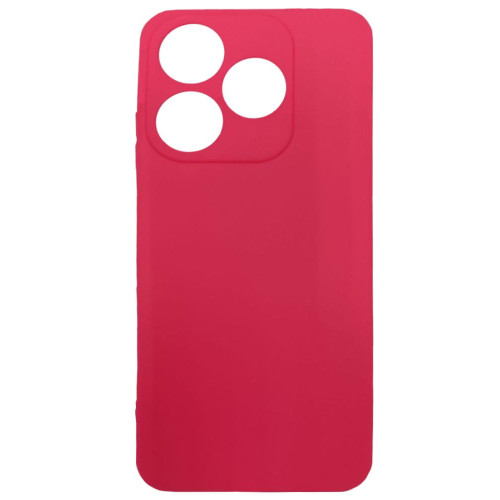 Бампер Tecno Spark 10/10C ZIBELINO Soft Matte фуксия защита камеры