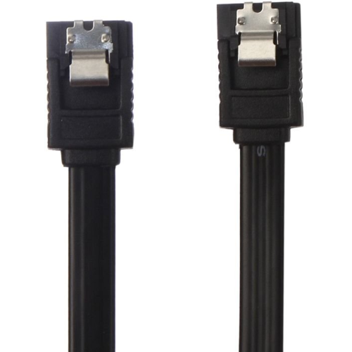 Кабель SATA 0.5m 5BITES SATA2-750S-BK