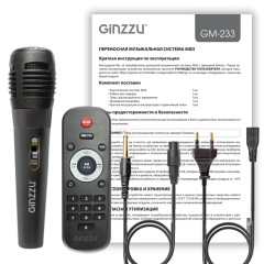 Акустика портативная GINZZU GM-233