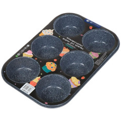 Форма для выпечки сталь DANIKS Гранит, фигурная, 21.5х32х4 см, (K-669-LSC)(274642)