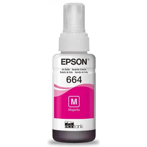 Чернила Epson 664 magenta (С13T66434A) оригинал 70 мл